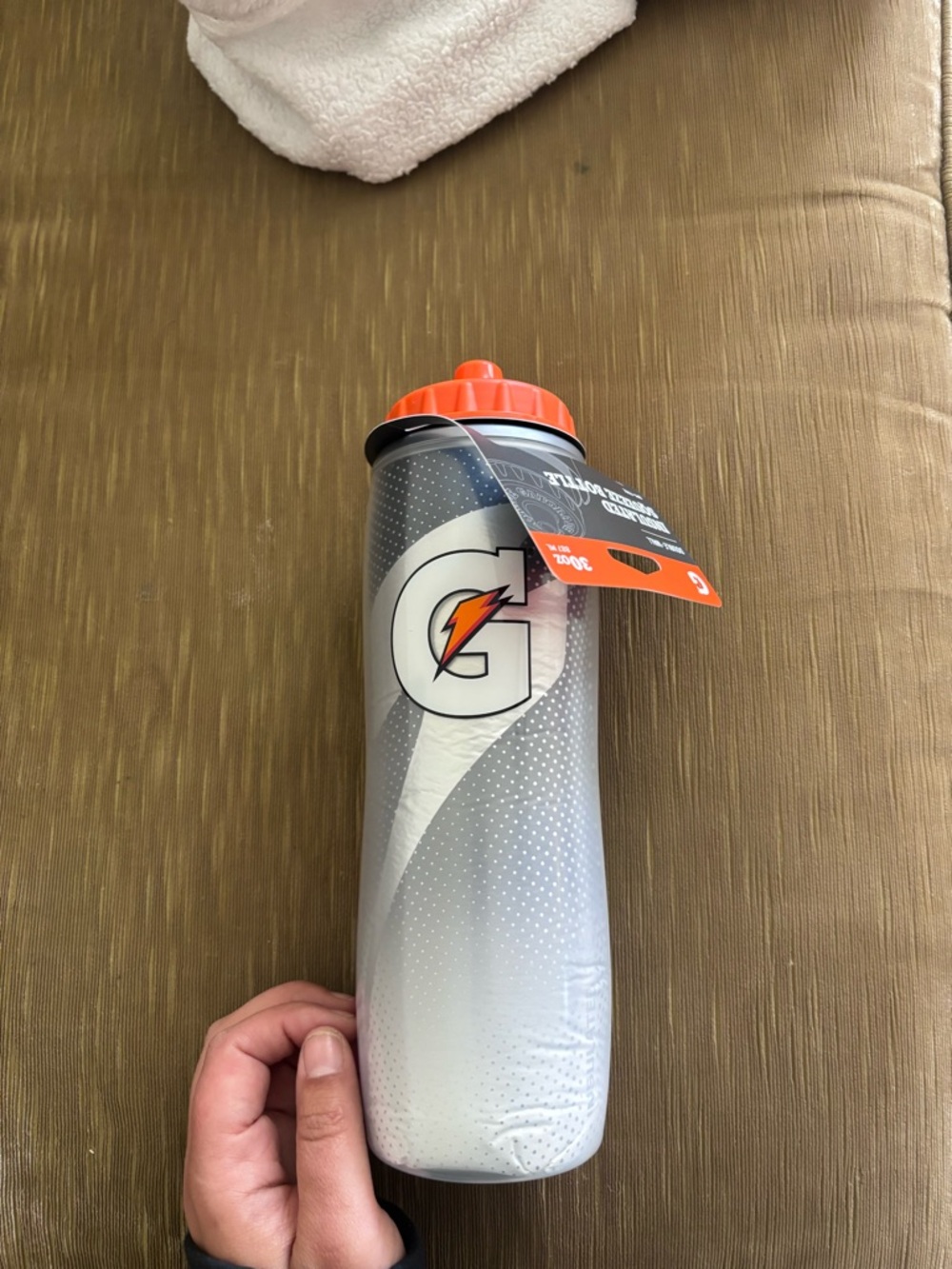 Gatorade Orange & Gray Sports Water Bottle - 32oz